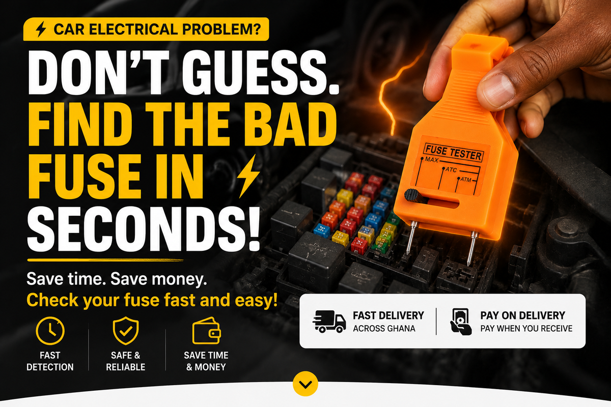 Car Fuse Tester – Find Blown Fuses Fast & Keep Your Car Safe 🔧🚗